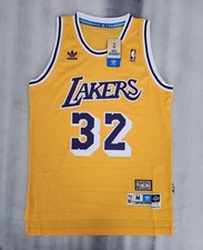 Adidas Hardwood Classics LA Lakers Magic Johnson #32 Swingman Jersey