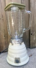 Vintage Osterizer Copper Base Blender with Glass Jar