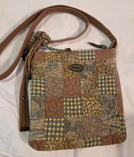 Donna Sharp Quilted Floral Crossbody Bag, Multi Color, 9 x 11 in.