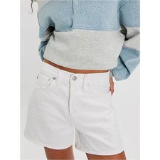 AGOLDE High Rise Distressed Cutoff Denim Shorts, Size 26 — listing 5