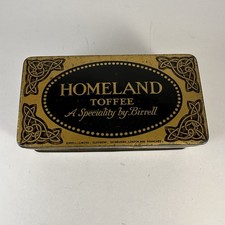 Vintage Scotland Souvenir Pictorial Map Tin Box