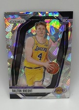 2023-24 Panini Prizm Draft Picks Dalton Knecht Red Cracked Ice Rookie Card