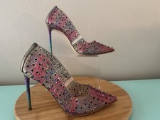 Steve Madden Nude Silver Spike-Stud Pointed-Toe Stiletto Pumps — listing 2