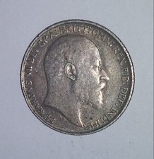 1909 Edward VII British Bronze Farthing (Darkened Finish) — listing 2