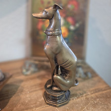 Vintage Ceramic Figural Dog Trinket Dish / Ashtray with Perched Puppy