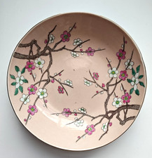 White Porcelain Mug with Cherry Blossom Branch Motif