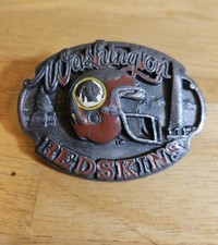 Siskiyou Washington Redskins Commemorative Edition Pewter Belt Buckle SFB135 — listing 2