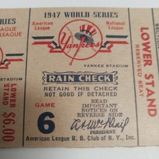1947 & 1948 World Series Official Programs — Yankees vs. Brooklyn Dodgers and Braves vs. Indians (Lot of 2) — listing 3