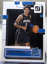 2022-23 Donruss Paolo Banchero Green Laser Holo Rated Rookie #6, listing 5