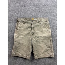 Carhartt Relaxed Fit Canvas Work Shorts, Light Tan/Khaki — listing 2