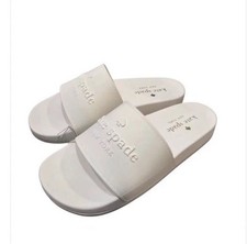 Kate Spade New York Sunny Slide Sandals Cream/Black Size 7B