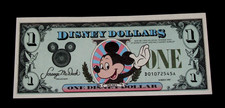 1987 Disney Dollars Series A $1 and $5 Set (Backs, First Series) — listing 4