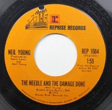 Neil Young "Old Man" / "The Needle and the Damage Done" 7" Vinyl Single (German Reprise Pressing)