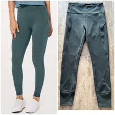 lululemon In Movement 7/8 Tight Everlux Leggings, Blue/Black Tie-Dye, listing 4