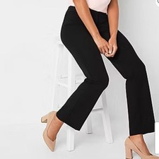 Liz Claiborne Career Petite 'Audra Classic' Navy Dress Pants, Size 12P — listing 3