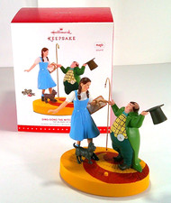 Wizard of Oz Character Resin Ornament Set - Dorothy, Toto, Scarecrow, Tin Man & Cowardly Lion — listing 2
