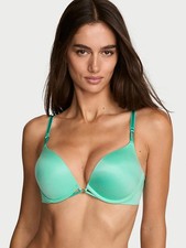 Victoria's Secret Lightly Lined Full Coverage Push-Up Bra, Light Blue Stripe — listing 2