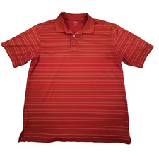 PGA Tour Men's Red & White Striped Short-Sleeve Golf Polo, Size XXL — listing 6