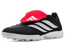 adidas Predator Turf Soccer Cleats - Black/White/Solar Red — listing 5