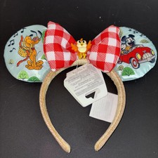 Disney Mickey & Minnie Mouse Wooden Star Photo Frame — listing 3