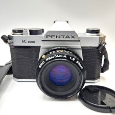Asahi Pentax K1000 35mm Film SLR Camera with Takumar-A 135mm Zoom Lens — listing 2