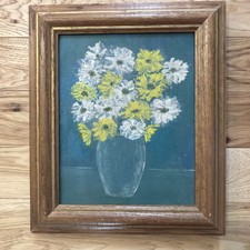 Framed Still Life Print of Roses, Grapes and Apples in Ornate Gold and Black Frame — listing 6