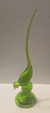 Viking Glass Bluenique Figural Bird Trinket Dish / Candy Dish A different name or logo — listing 5