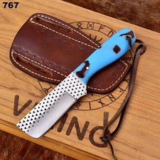 Hand-Forged Knife Made From an Old File, Stamped "OLD FILE HAND MADE" — listing 5