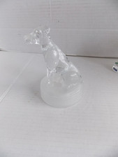 Clear Crystal Glass Puppy Dog Figurine / Paperweight — listing 2