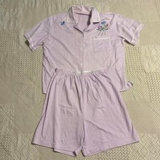 Vintage Floral Cotton Two-Piece Pajama Set — listing 3