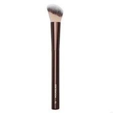 Contour Foundation Makeup Brush with Angled Wood-Look Handle — listing 4