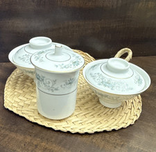 Vintage Noritake Hand-Painted Porcelain Sugar Bowl & Creamer Set — listing 5