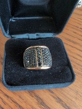 Milor Italy Bronze Multi-Row Domed Band Ring, Size 5.5 — listing 6