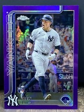 Ben Rice Topps Chrome New York Yankees Baseball Card — listing 3