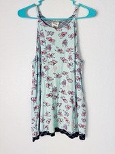 Anthropologie Porridge Goldfish Print Layered Swing Tank Top — listing 3