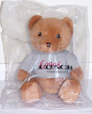 Coach Fragrance Promotional Teddy Bear Plush with White Logo T-Shirt — listing 5