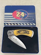 Jeff Gordon #24 NASCAR Collectible Knife Set with Car-Shaped Tin — listing 2