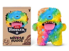Zuru Fuggler Nipple Fuggs Wrinkle McStinkles 9" Plush - Brown/Pink Calico Cat — listing 4
