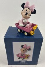 Precious Moments Porcelain Figurine - Boy Pulling Girl in Wagon with Potted Plant — listing 4