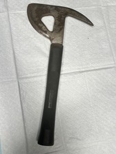 Vintage One-Piece Forged Steel Fireman's Crash Axe / Aircraft Rescue Hatchet — listing 5