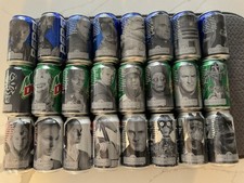 1999 Pepsi/Mountain Dew Star Wars Episode 1 Collector Cans Complete Set of 18 (Empty) — listing 3