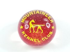 1960 Kennel Club Dog Show Smoked Glass Trinket Tray, Sixtieth Anniversary October 1960, listing 4
