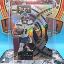 2023 Panini Select Jaxon Smith-Njigba Maroon Prizm Rookie Card Unnumbered Prizm, listing 3