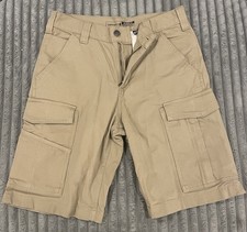Carhartt Relaxed Fit Canvas Work Shorts, Light Tan/Khaki