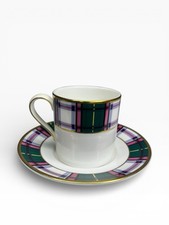 Minton Hexagonal Demitasse Cup & Saucer with Rose Basket Pattern — listing 4