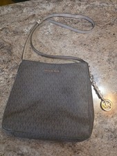 Michael Kors Blue Leather Slouchy Hobo Shoulder Bag with Chain Strap — listing 5