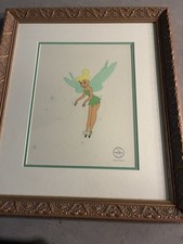 Walt Disney Peter Pan "Playful Pixie" Tinker Bell Framed Sericel Limited Edition — listing 2