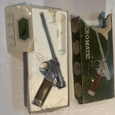 Vintage Match-O-Matic Butane Gas Match Rifle-Shaped Lighter with Original Box — listing 5