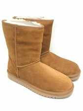 Koolaburra by UGG Women's Chestnut Suede Winter Boots with Faux Fur Lining and Bow Detail