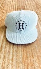 HUF x New Era 59FIFTY Fitted Cap, Gray/Red, Size 7 3/4